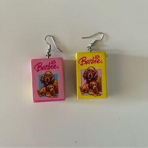 Barbie Vintage Accessory Dog Retro Earrings